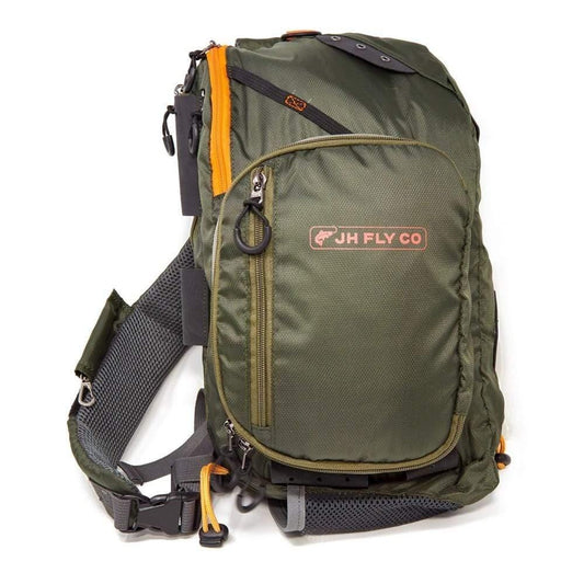 JHFLYCO 13L Fly Fishing Sling Pack – Adjustable, Water-Resistant