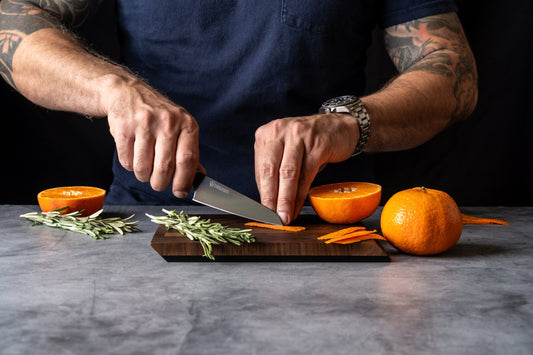 STEELPORT Bar Set - 4" Paring Knife & Mini Cutting Board