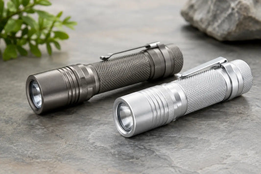 Titanium Versus Aluminum Flashlight - Which Wins?
