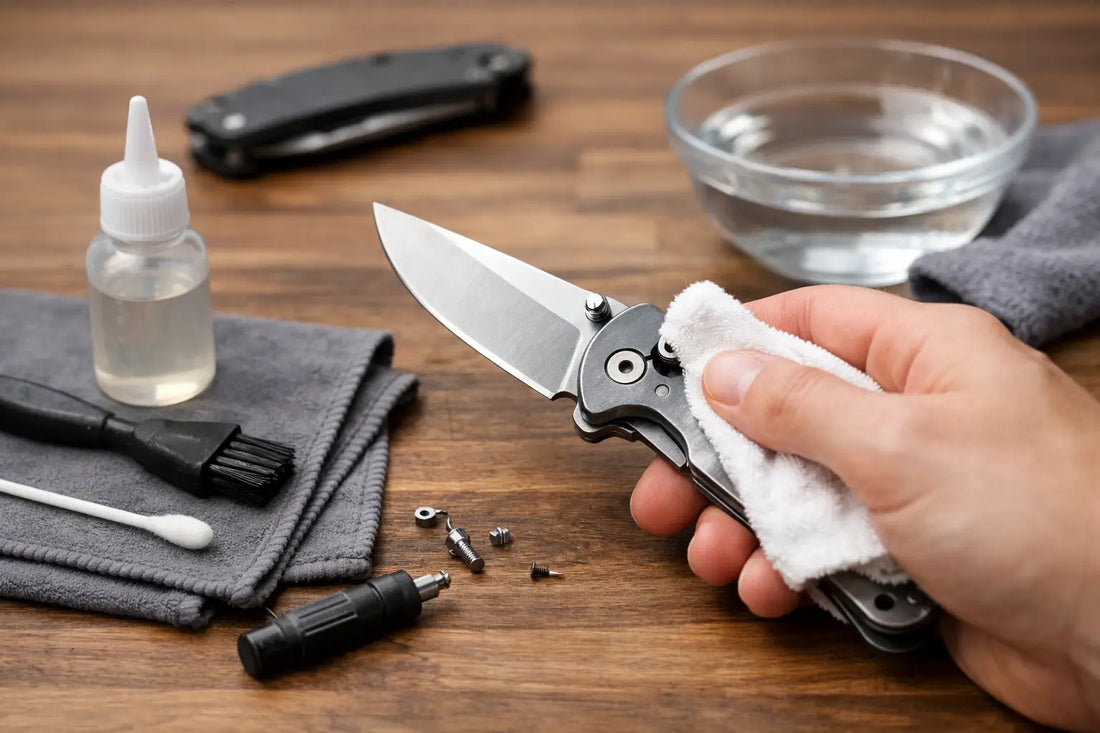 How to Clean Folding Knives the Right Way