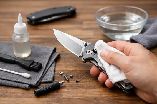How to Clean Folding Knives the Right Way
