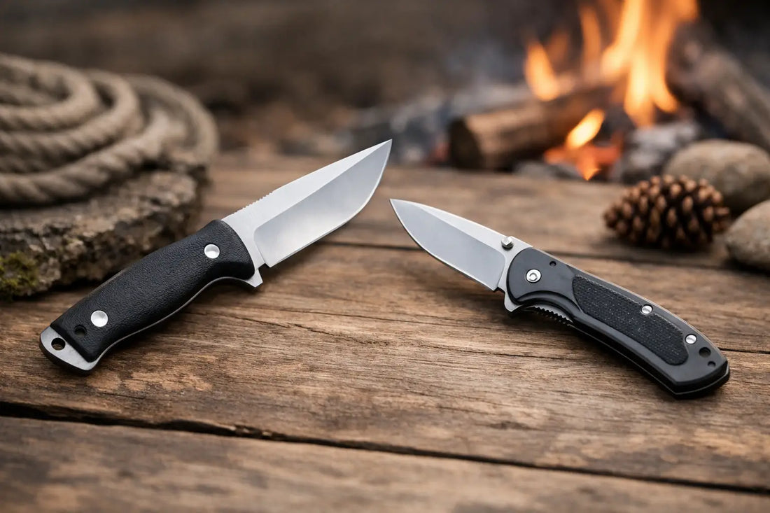 Fixed Blade or Folder? Choose the Right Knife
