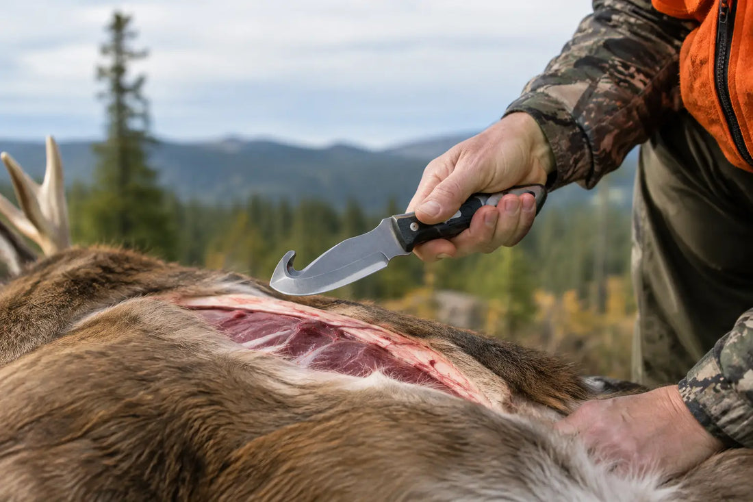 When to Use Gut Hook Blades in the Field
