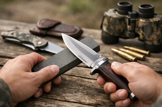 How to Sharpen Hunting Blades for Field Use