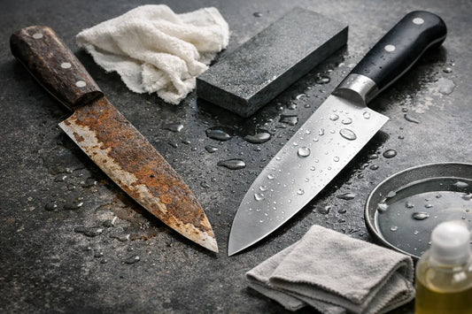 Why Knives Rust and How to Keep Blades Clean