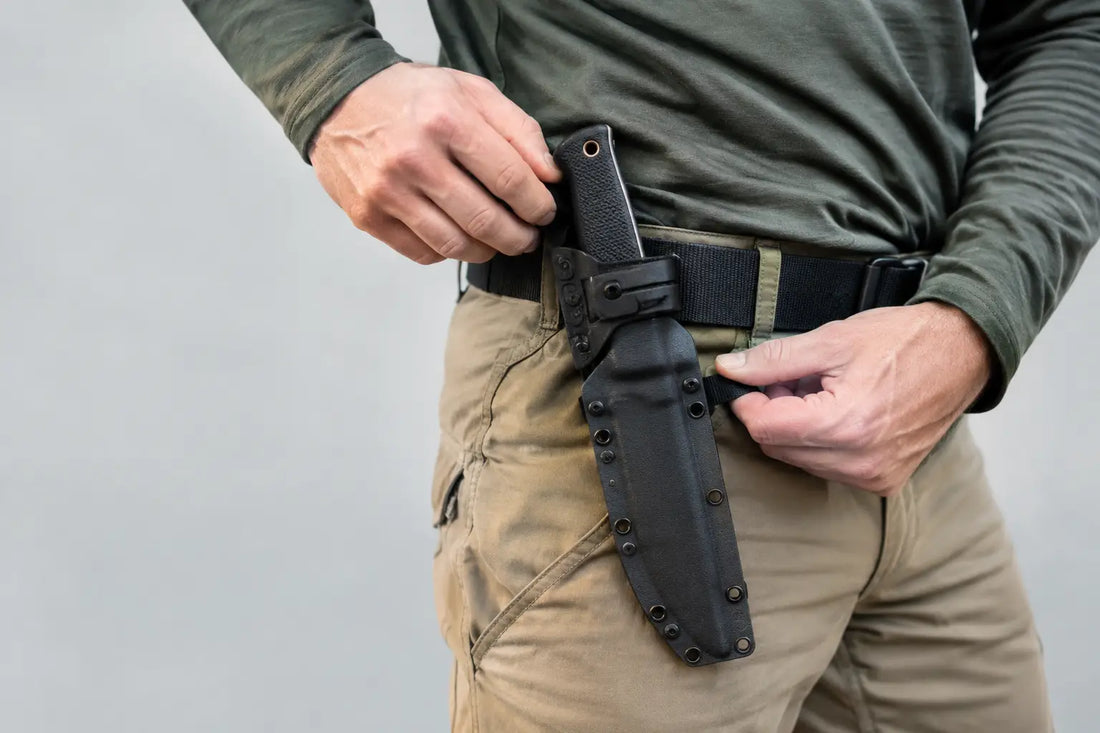 How to Mount a Knife Sheath for Secure Carry