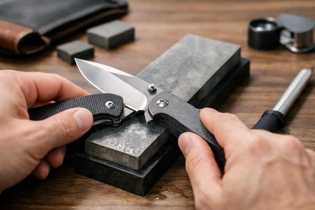 How to Sharpen Folding Knives Right