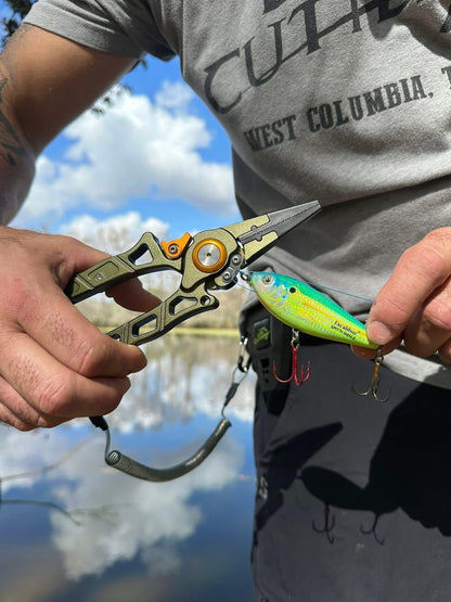 Line Cutterz Elite Pliers – Integrated Ceramic Blade, Tungsten Carbide Cutters, Standard or Split Ring Tip