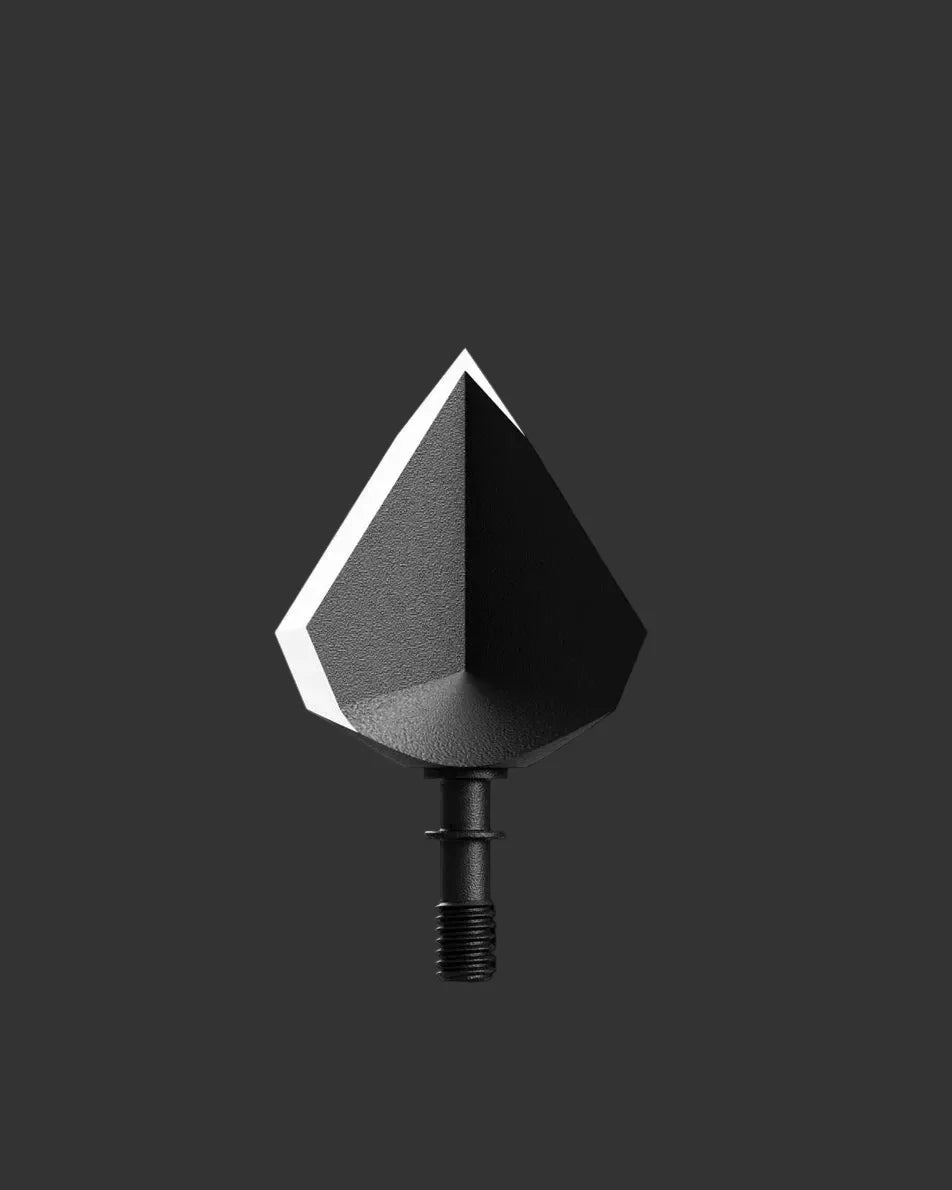 Annihilator Broadheads Single Bevel XL 100 – 1-1/16" Cut, Right or Left Rotation, 3-Pack