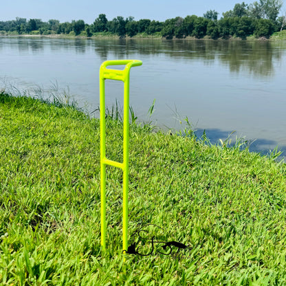 Takedown 3-Position Bank Fishing Rod Holder – Compact & Heavy-Duty