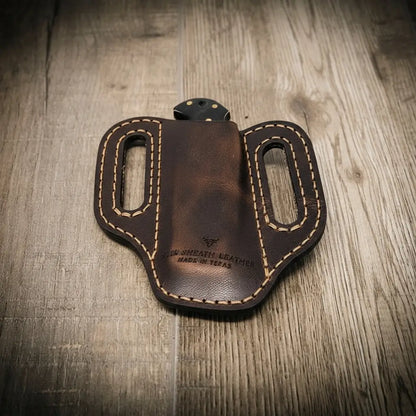 Custom Leather Knife Sheath – Handmade in Texas | Bull Sheath Leather