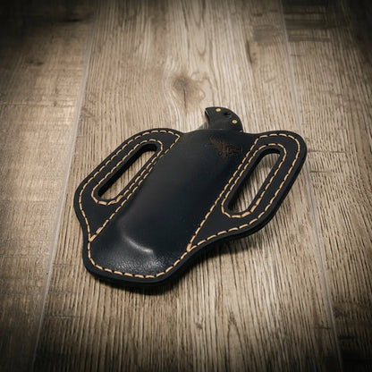 Custom Leather Knife Sheath – Handmade in Texas | Bull Sheath Leather