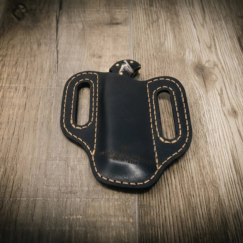 Custom Leather Knife Sheath – Handmade in Texas | Bull Sheath Leather