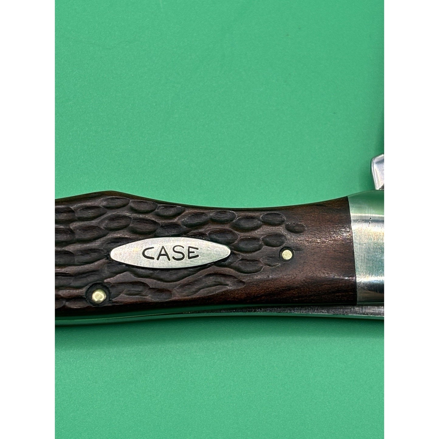1979 Case XX 6165 SAB Folding Hunter Knife | 1-Dot Pakkawood | Collectible