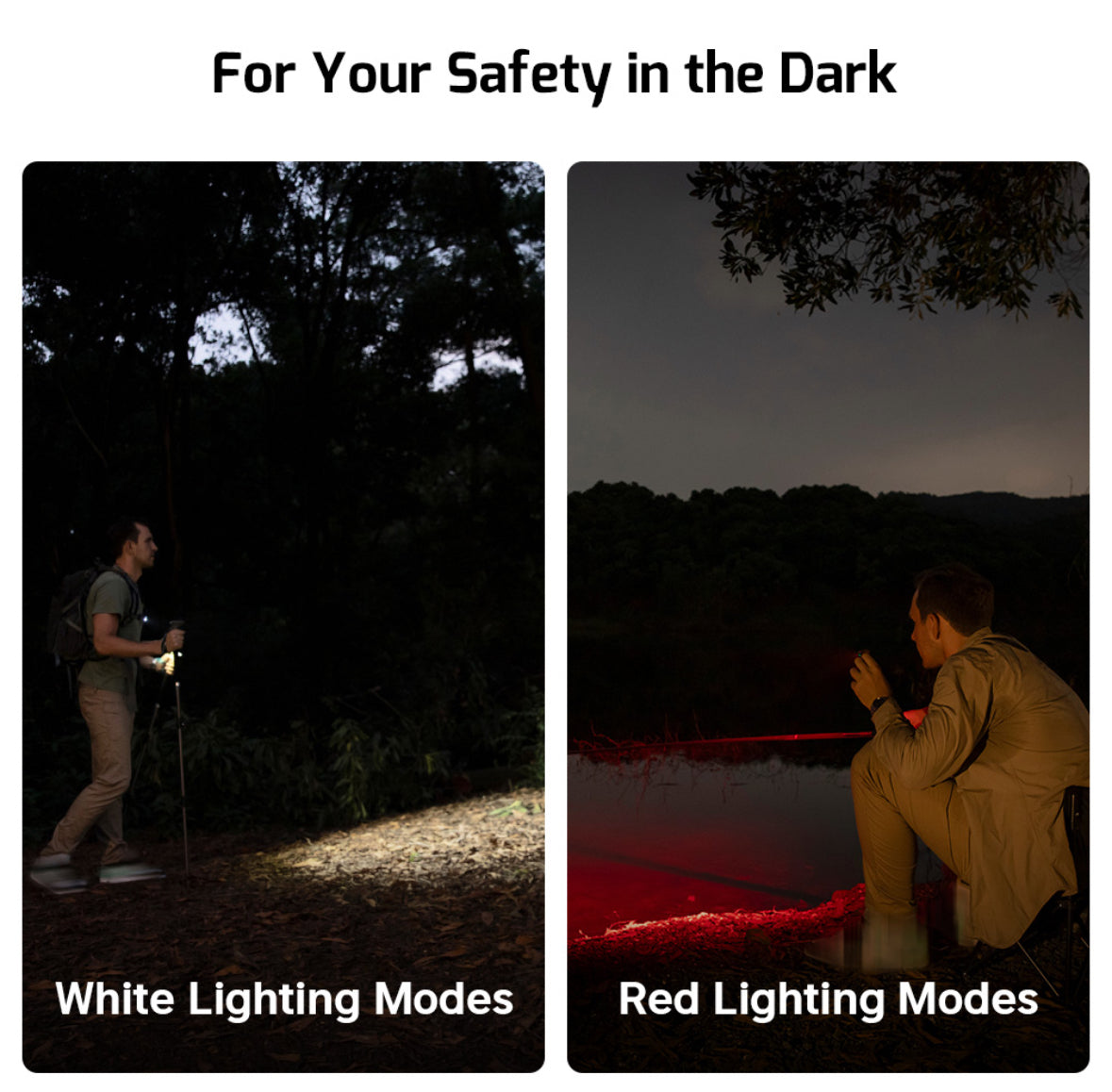 Olight Oclip Pro Clip Light – Flood, Spot & Red Modes | 500 Lumens | USB-C Rechargeable