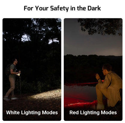 Olight Oclip Pro Clip Light – Flood, Spot & Red Modes | 500 Lumens | USB-C Rechargeable