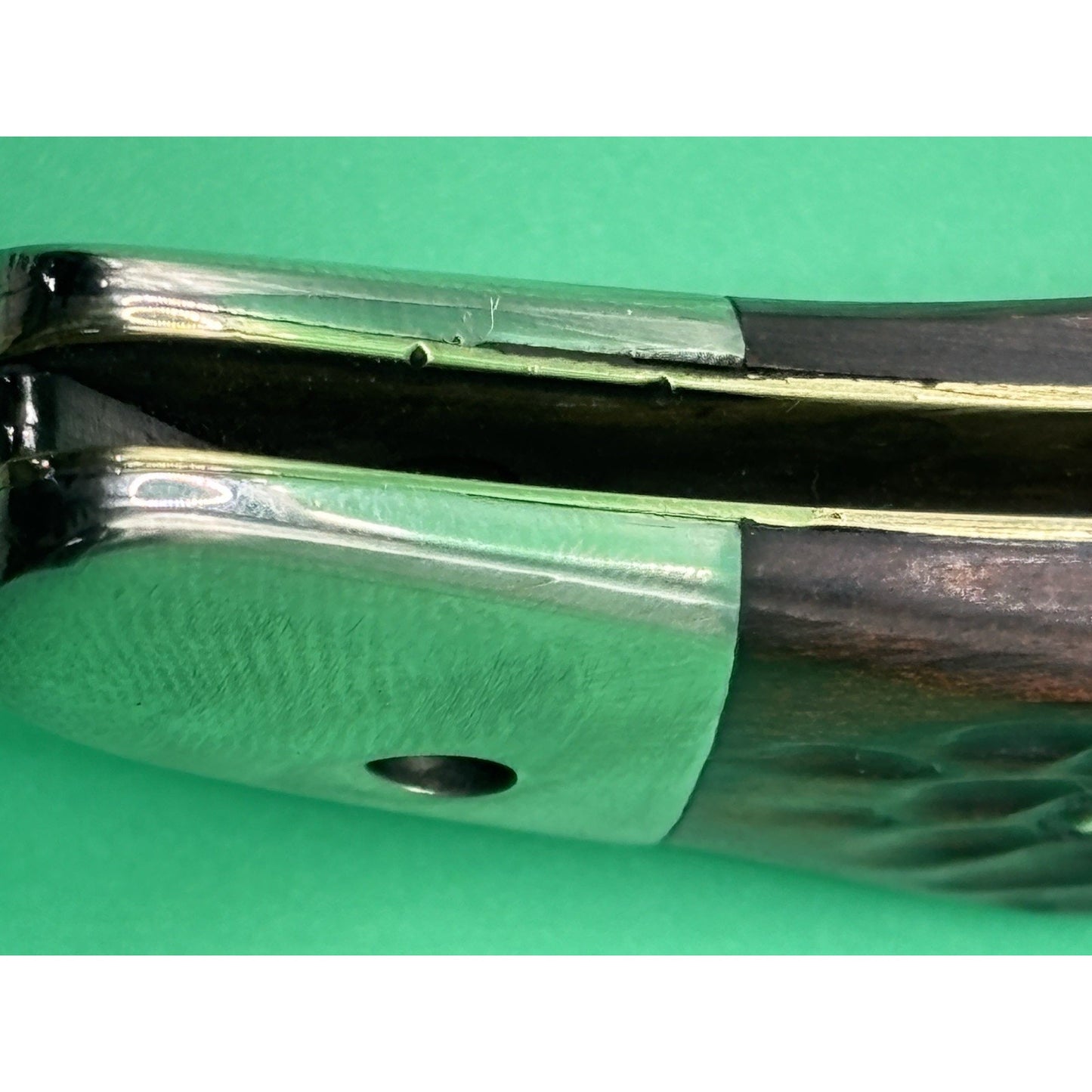 1979 Case XX 6165 SAB Folding Hunter Knife | 1-Dot Pakkawood | Collectible