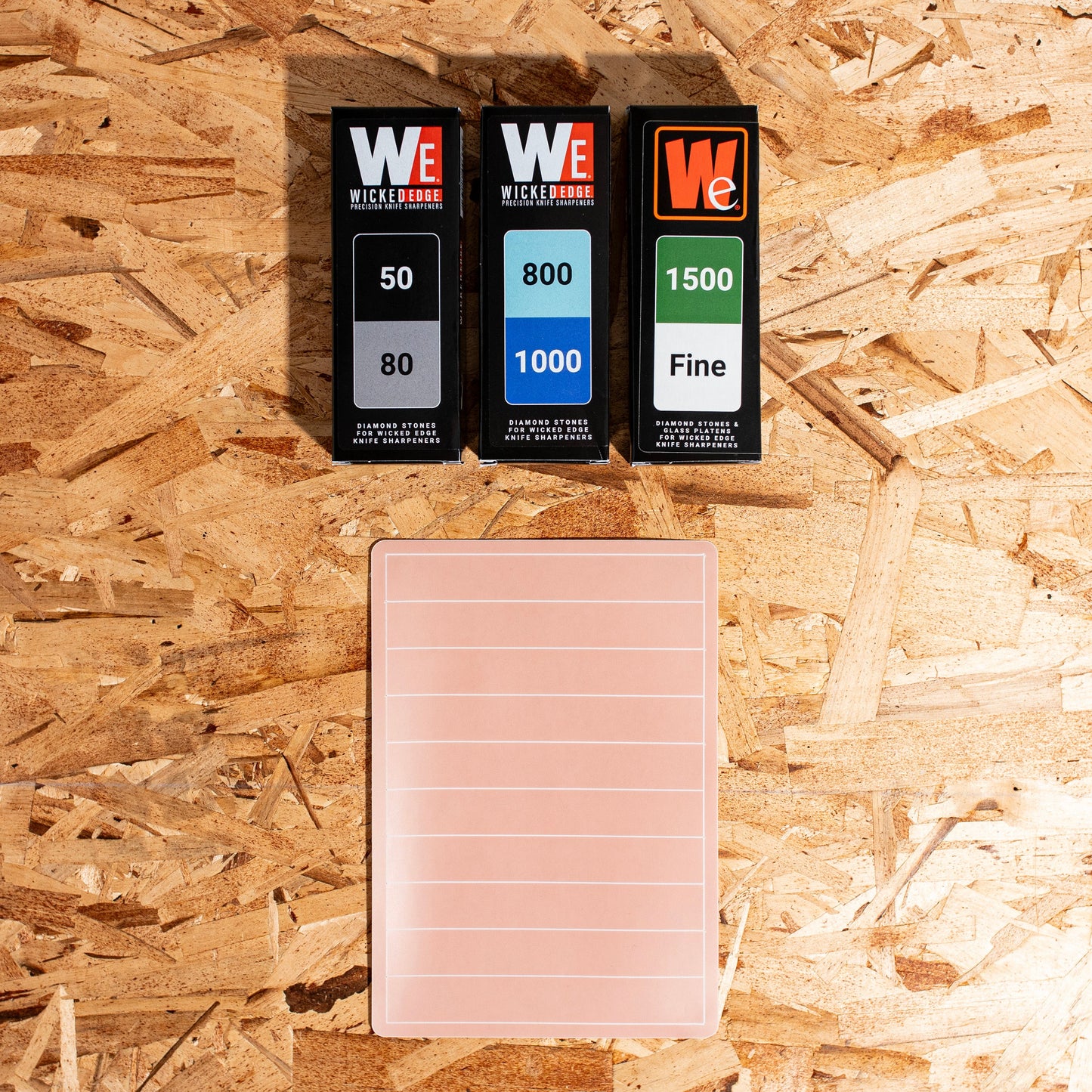 Wicked Edge Edge Kit II – Knife Maker & Sharpening Service Stone Set