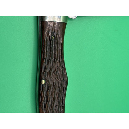 1979 Case XX 6165 SAB Folding Hunter Knife | 1-Dot Pakkawood | Collectible