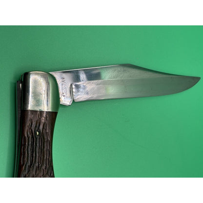 1979 Case XX 6165 SAB Folding Hunter Knife | 1-Dot Pakkawood | Collectible