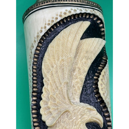 Bob Hardin Custom Bowie Knife 1989 – Scrimshaw Eagle, Serial No. 5 of 25