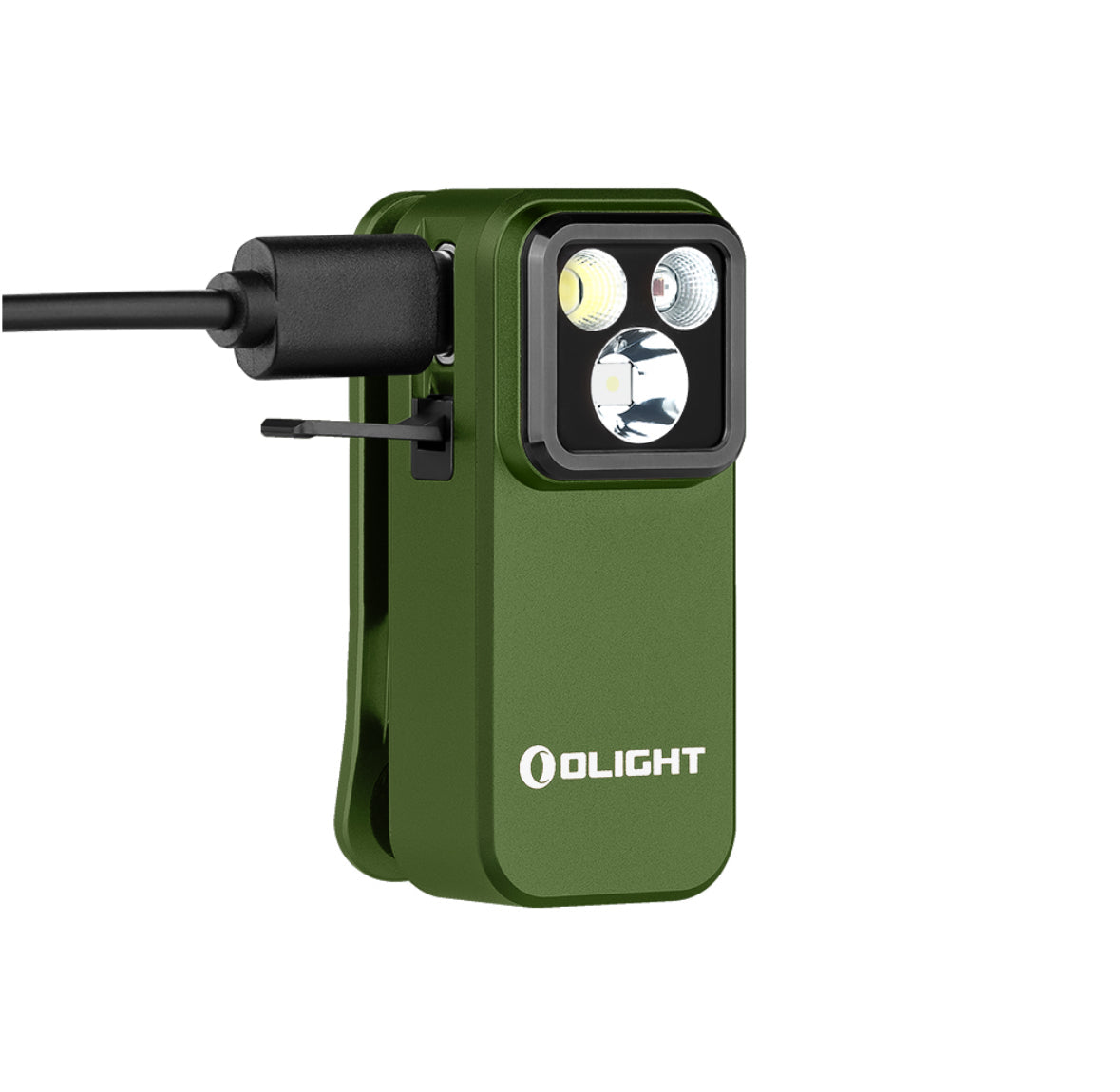 Olight Oclip Pro Clip Light – Flood, Spot & Red Modes | 500 Lumens | USB-C Rechargeable