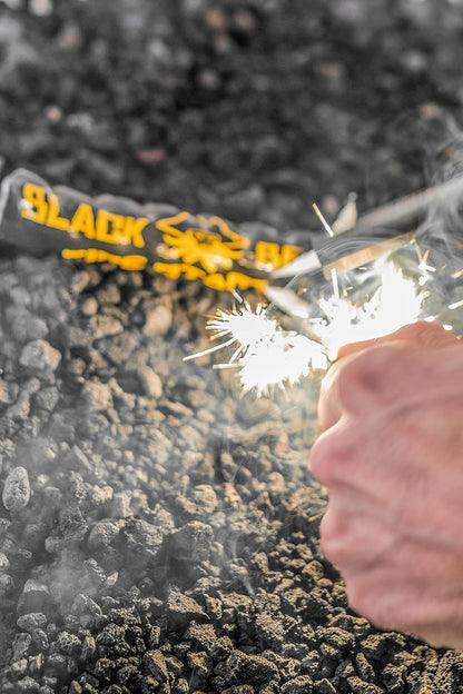 Black Beard Ferro Rod Fire Starter | 5" Extra Large | Made in USA