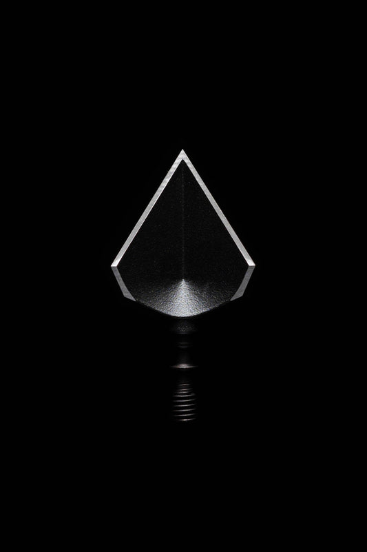 Annihilator Broadheads Double Bevel XL 125 – 1-1/16" Cut, Single-Piece Steel, 3-Pack