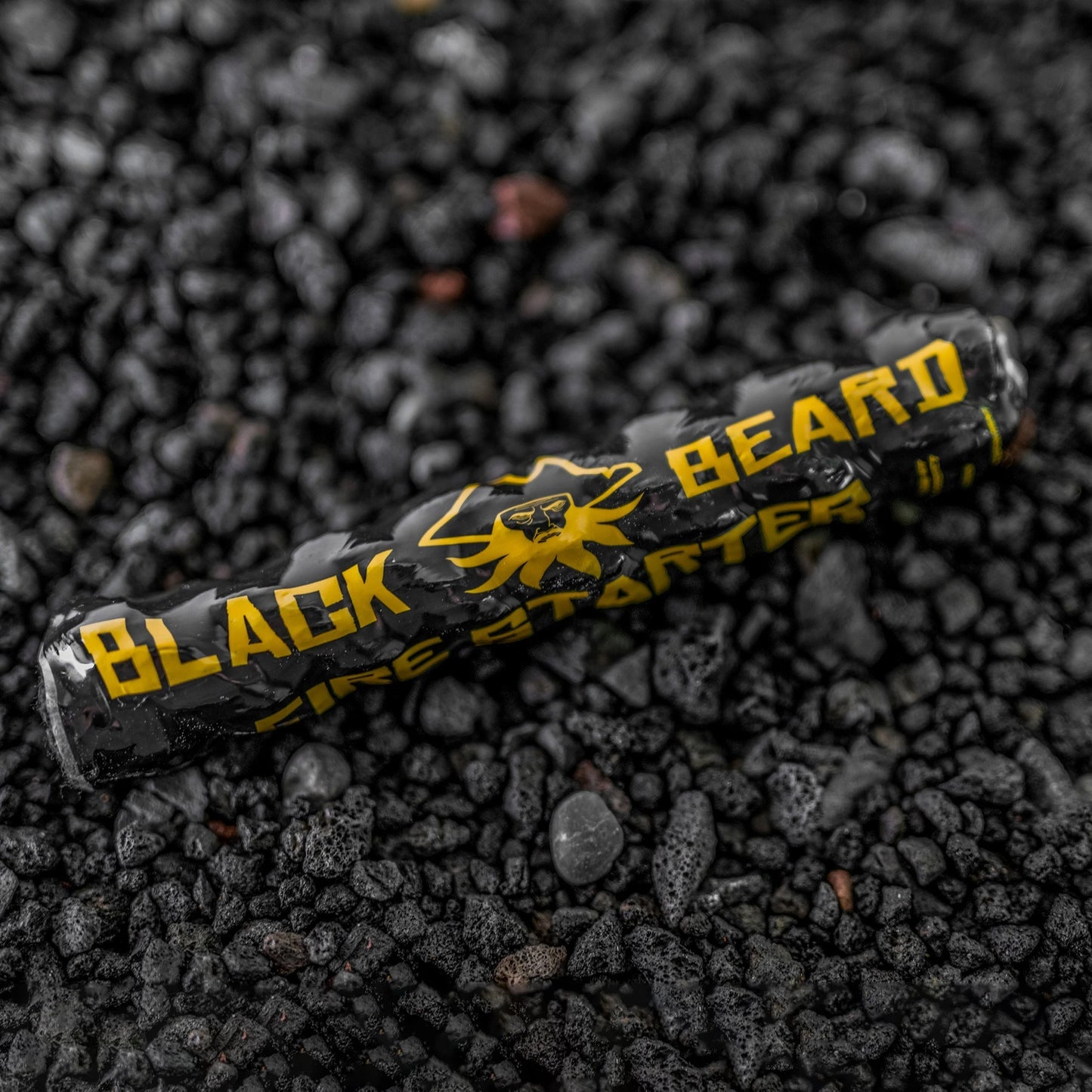 Black Beard Fire Starting Kit | Ferro Rod + Waterproof Tinder | Made in USA