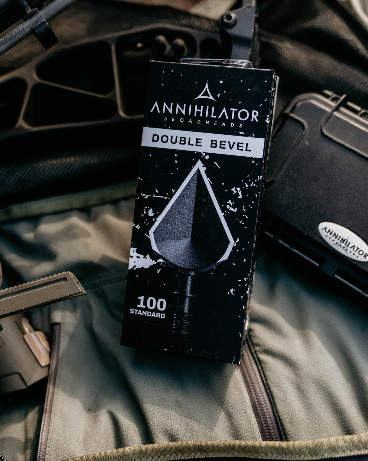 Annihilator Broadheads Double Bevel 100 – 1" Cut, Single-Piece Steel, 3-Pack