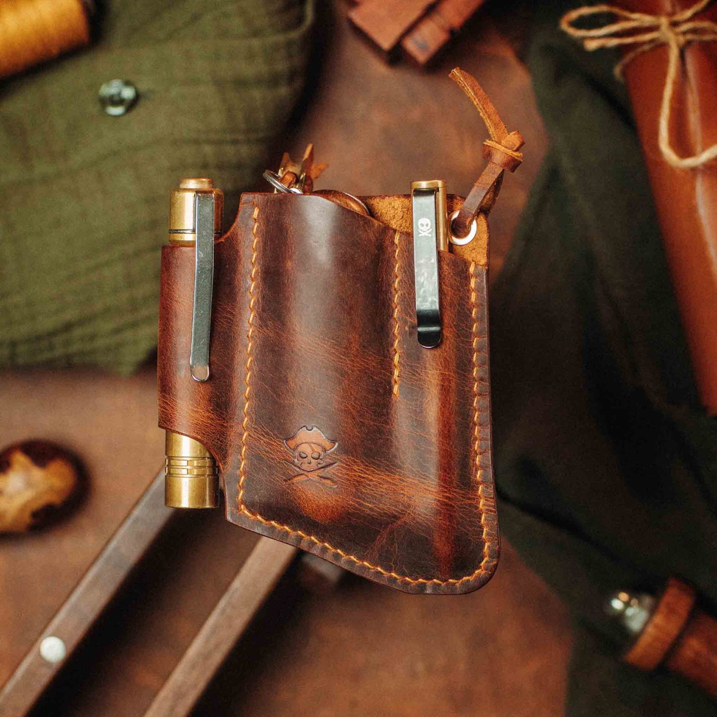 Pirate Goods First Mate v3 – Handcrafted Leather EDC Pocket Organizer