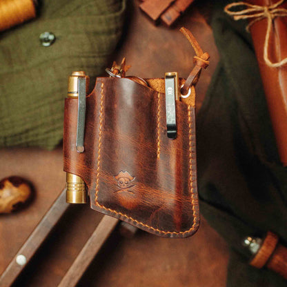 Pirate Goods First Mate v3 – Handcrafted Leather EDC Pocket Organizer