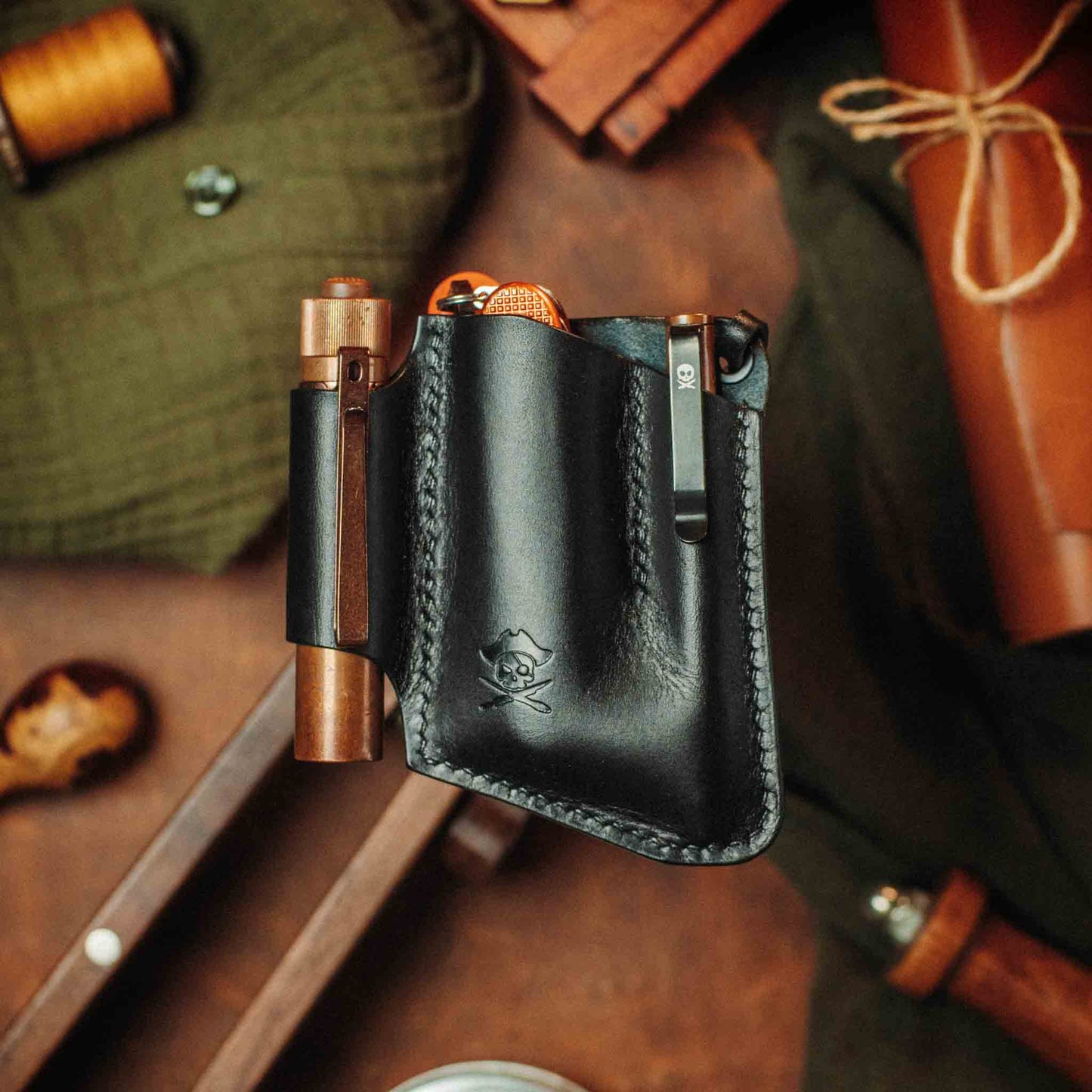 Pirate Goods First Mate v3 – Handcrafted Leather EDC Pocket Organizer