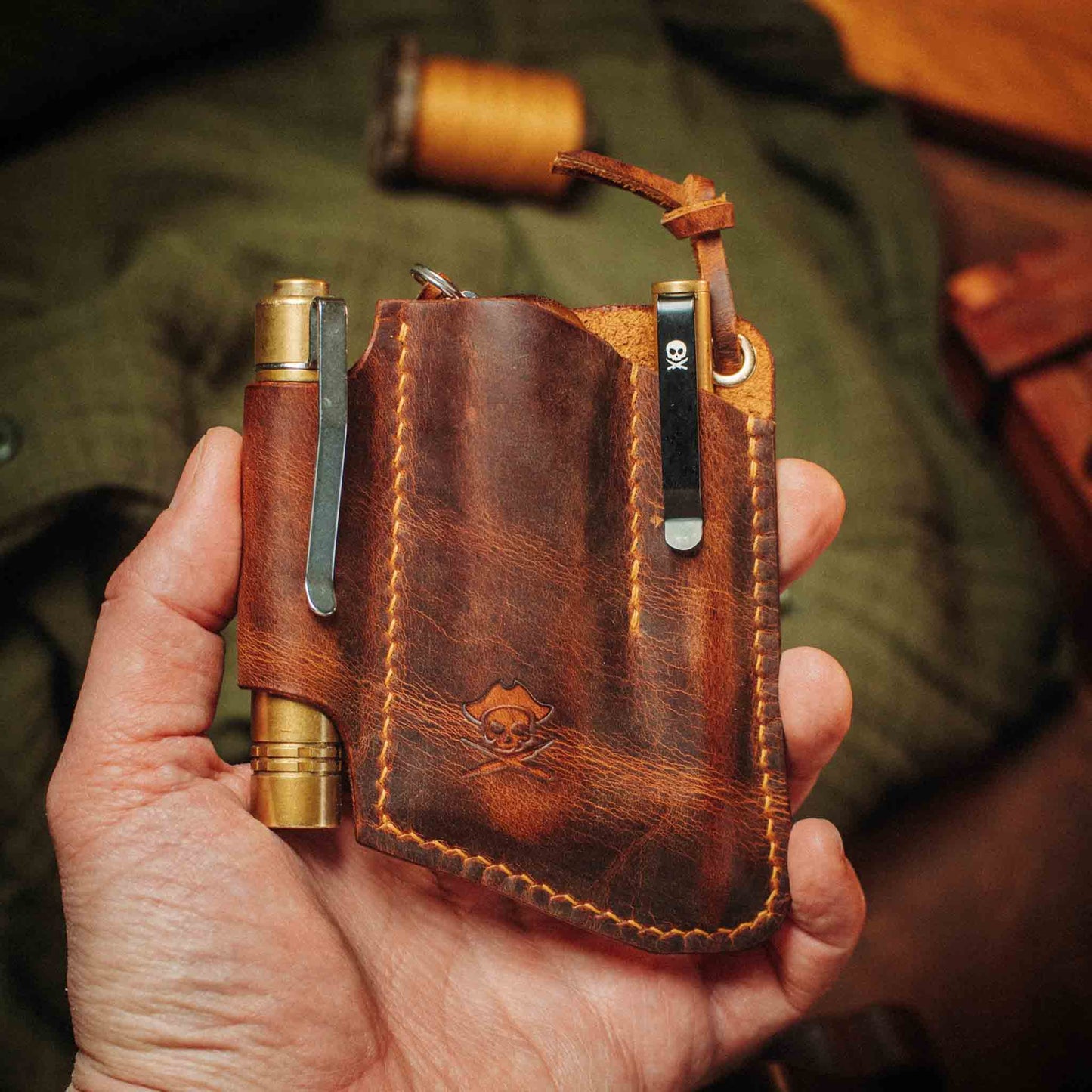 Pirate Goods First Mate v3 – Handcrafted Leather EDC Pocket Organizer