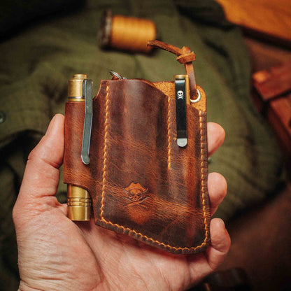 Pirate Goods First Mate v3 – Handcrafted Leather EDC Pocket Organizer