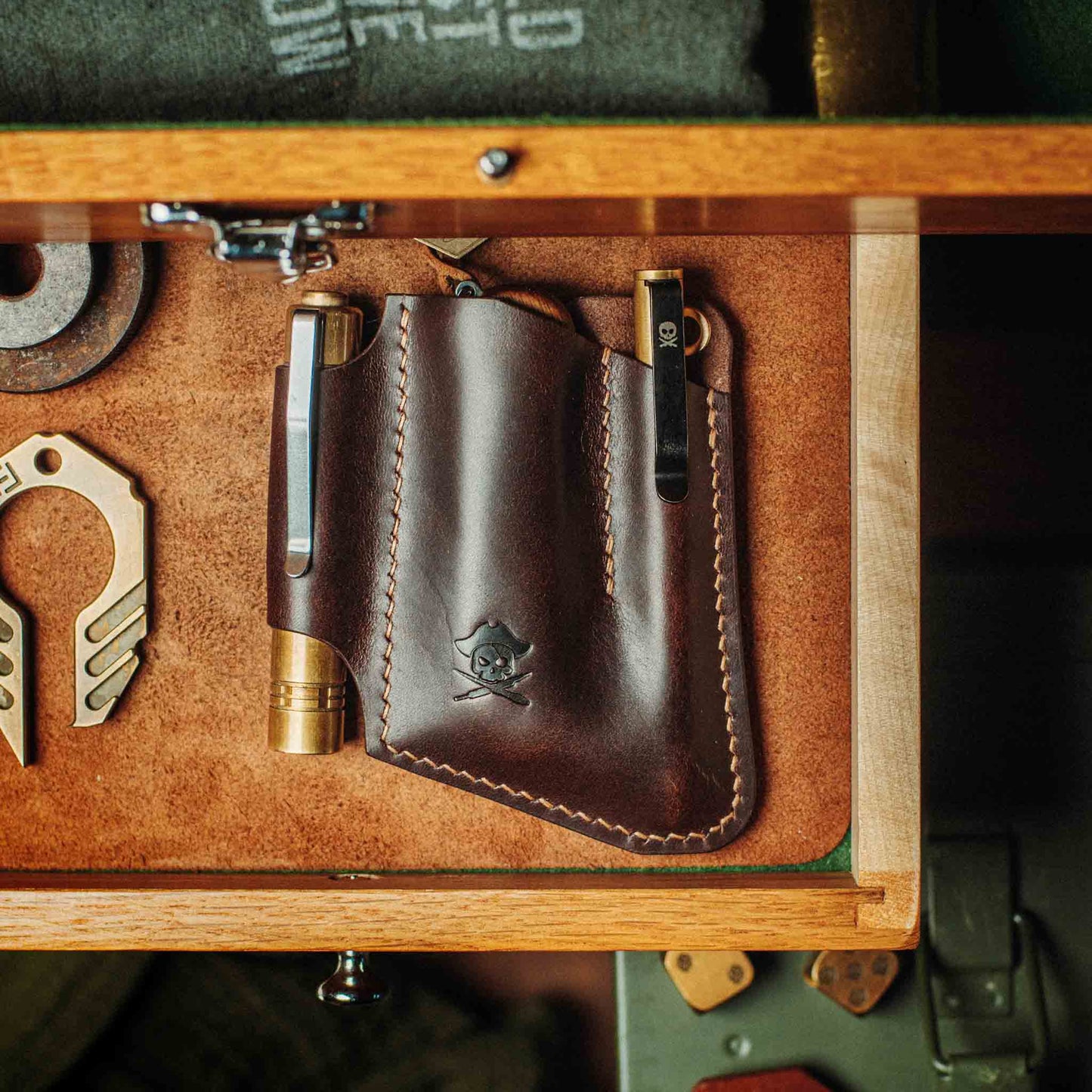 Pirate Goods First Mate v3 – Handcrafted Leather EDC Pocket Organizer