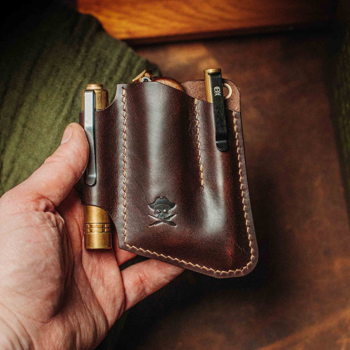 Pirate Goods First Mate v3 – Handcrafted Leather EDC Pocket Organizer