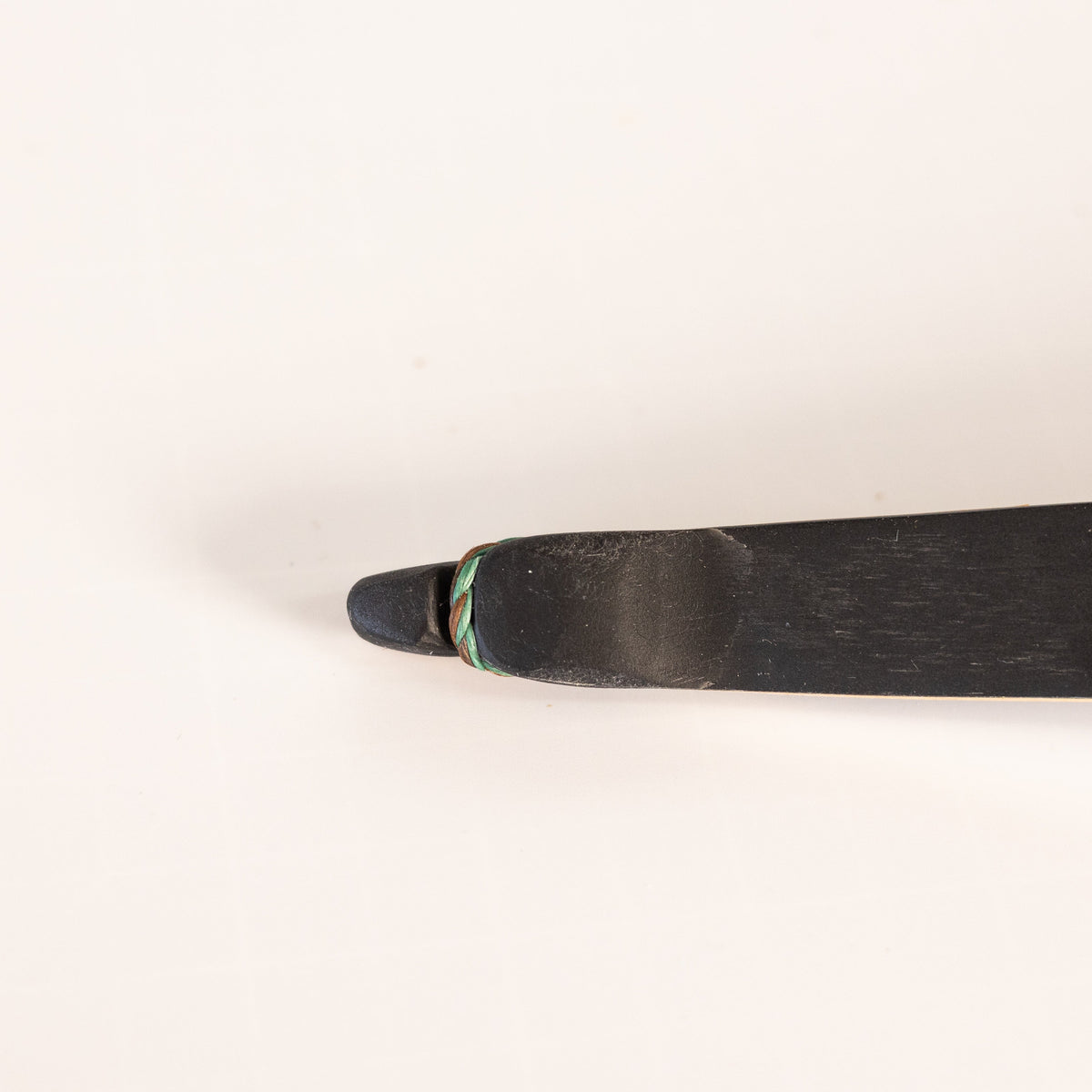 The BONES longbow with reflex-deflex limbs.