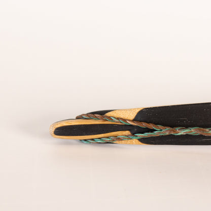 Traditional reflex-deflex longbow by The BONES.