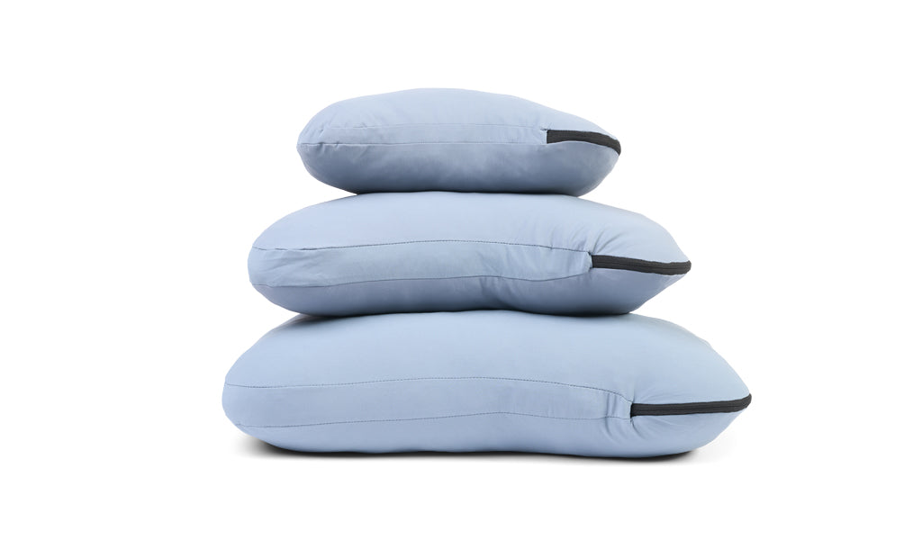 HEST Camp & Travel Pillow | Memory Foam | Packs Into Itself