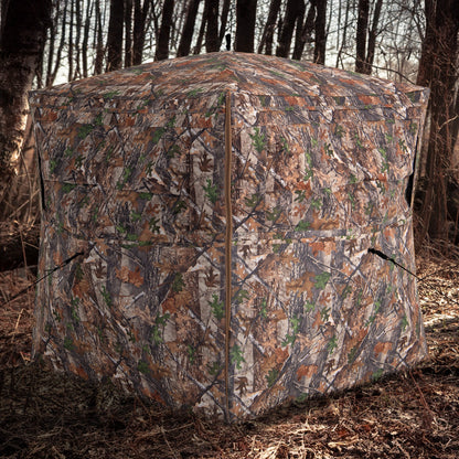 DirectDeals 360° One-Way See-Through Hunting Blind – 2-3 Person
