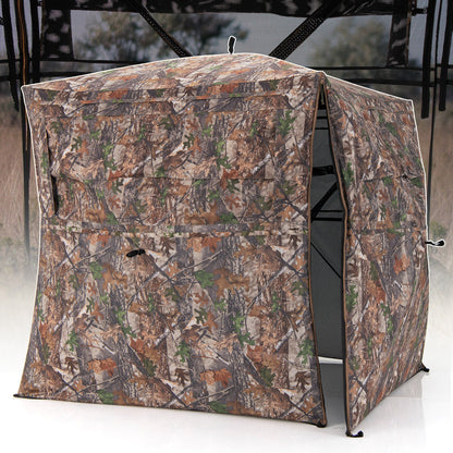 DirectDeals 360° One-Way See-Through Hunting Blind – 2-3 Person
