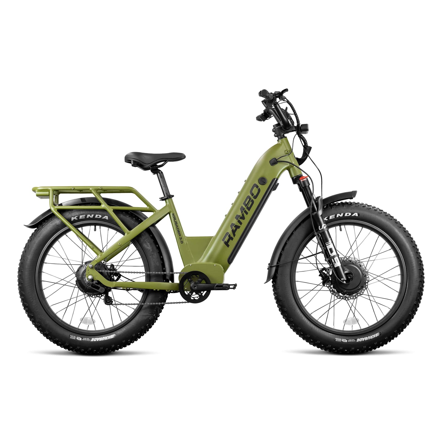 Rambo Bikes Krusader 3.0 All-Wheel Drive Electric Hunting Bike