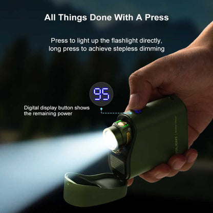 Olight Baton 4 Premium Edition Flashlight – 1300 Lumens EDC with Charging Case