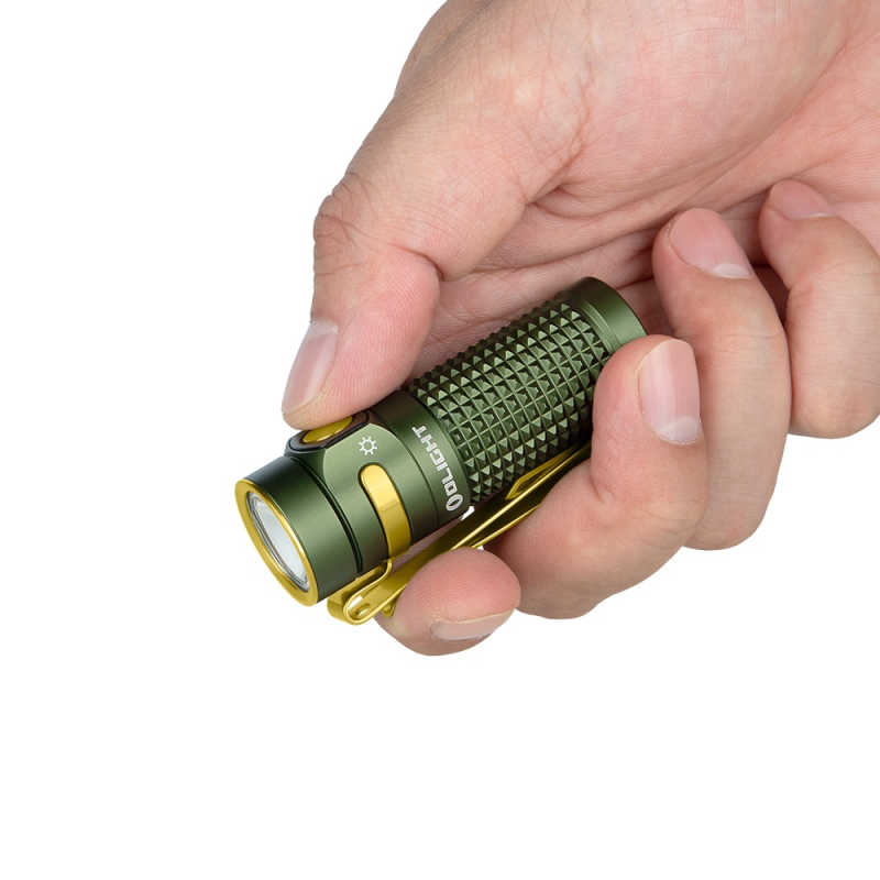 Olight Baton 4 Premium Edition Flashlight – 1300 Lumens EDC with Charging Case