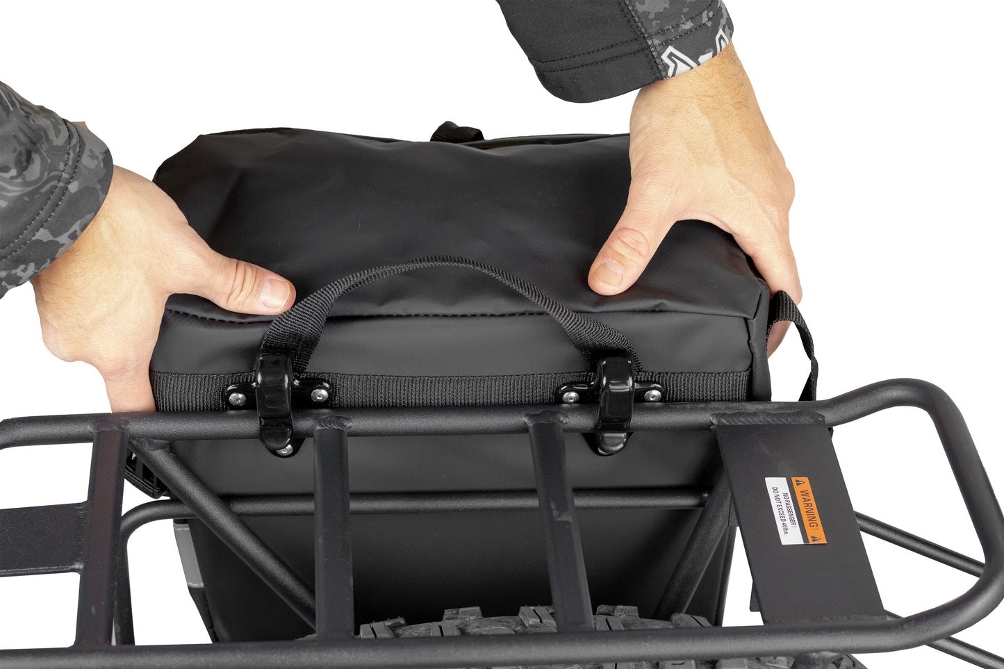 Rambo Bikes R161 Waterproof Triple Accessory Bag – 75L Total Storage