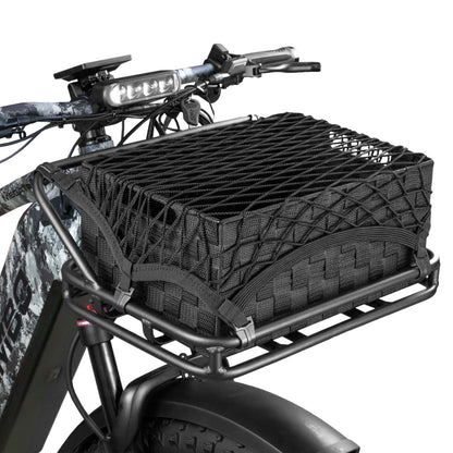 Rambo Bikes R249 Front Cargo Rack with Basket & Bungee Net