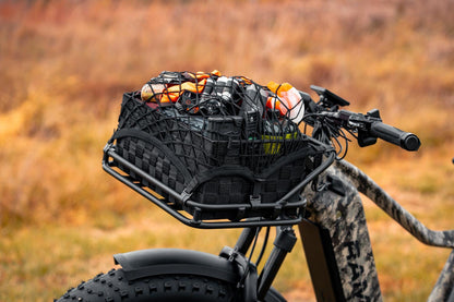 Rambo Bikes R249 Front Cargo Rack with Basket & Bungee Net