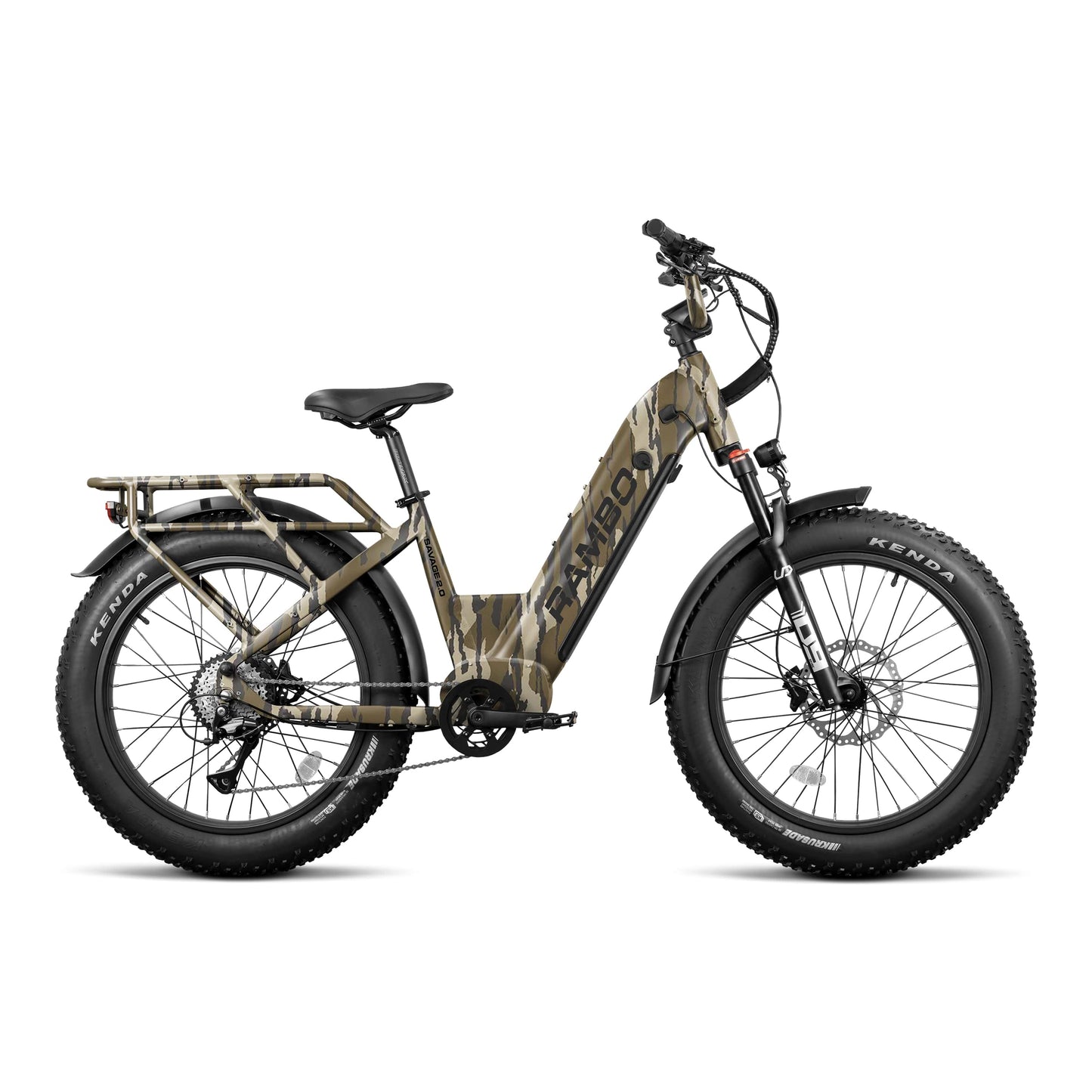 Rambo Savage 2.0 Fat Tire Electric Hunting Bike