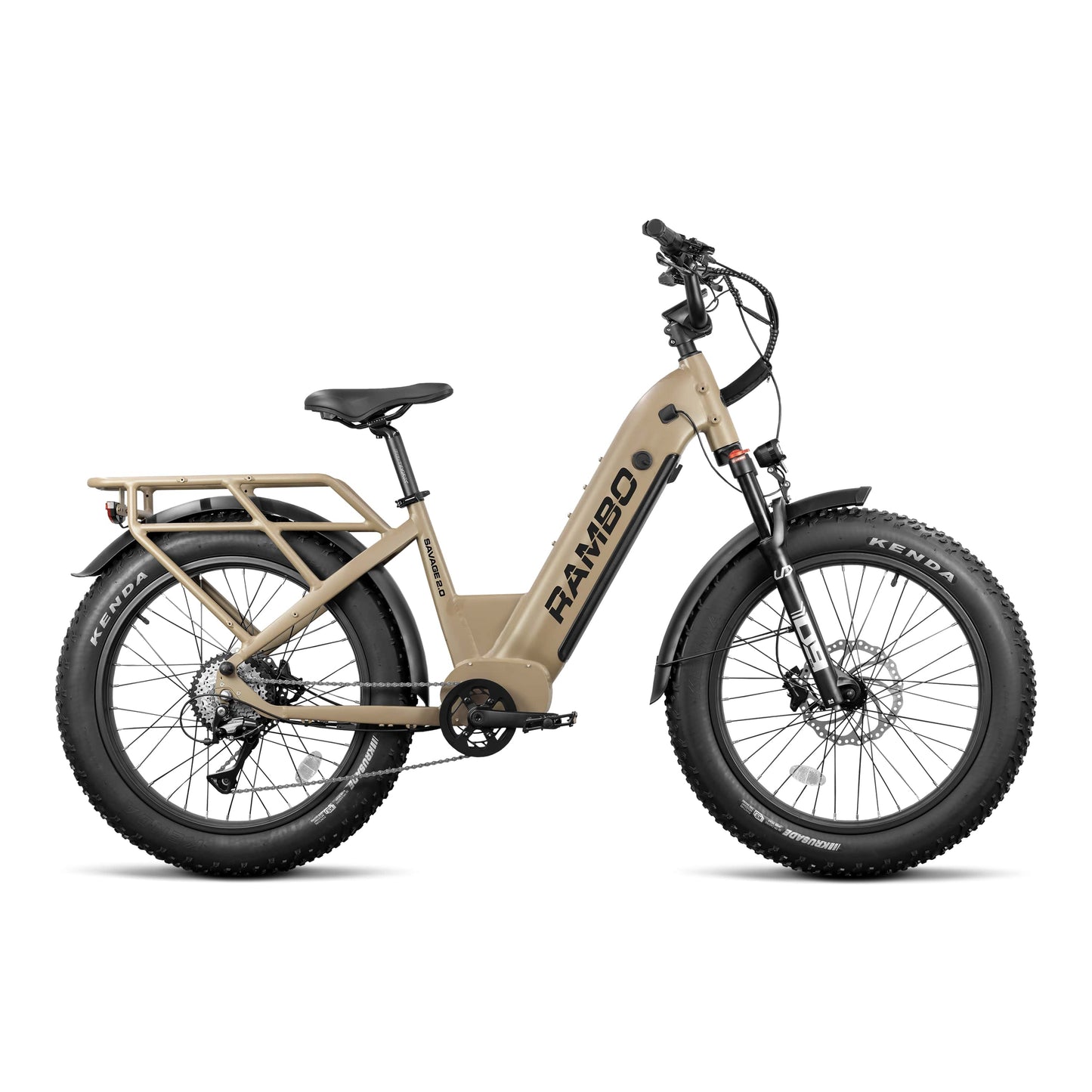 Rambo Savage 2.0 Fat Tire Electric Hunting Bike